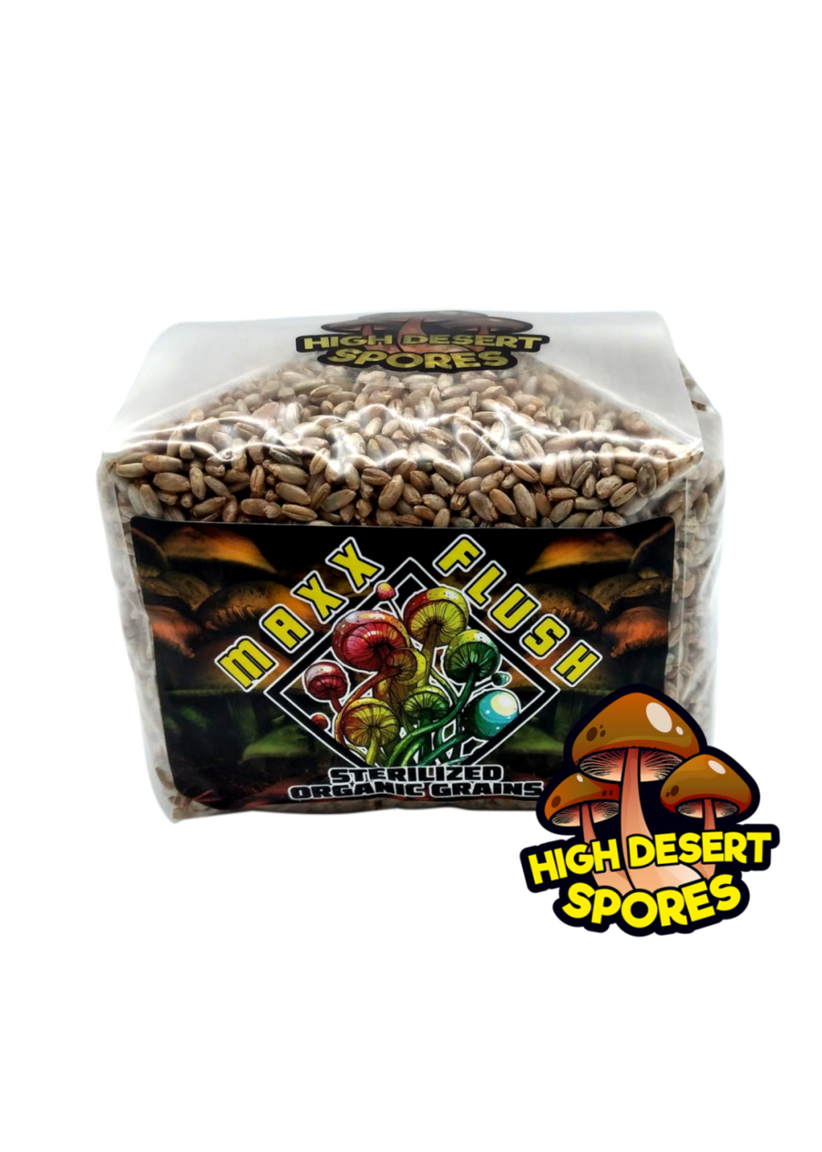 High Desert Spores Rye Berry Grain Bag