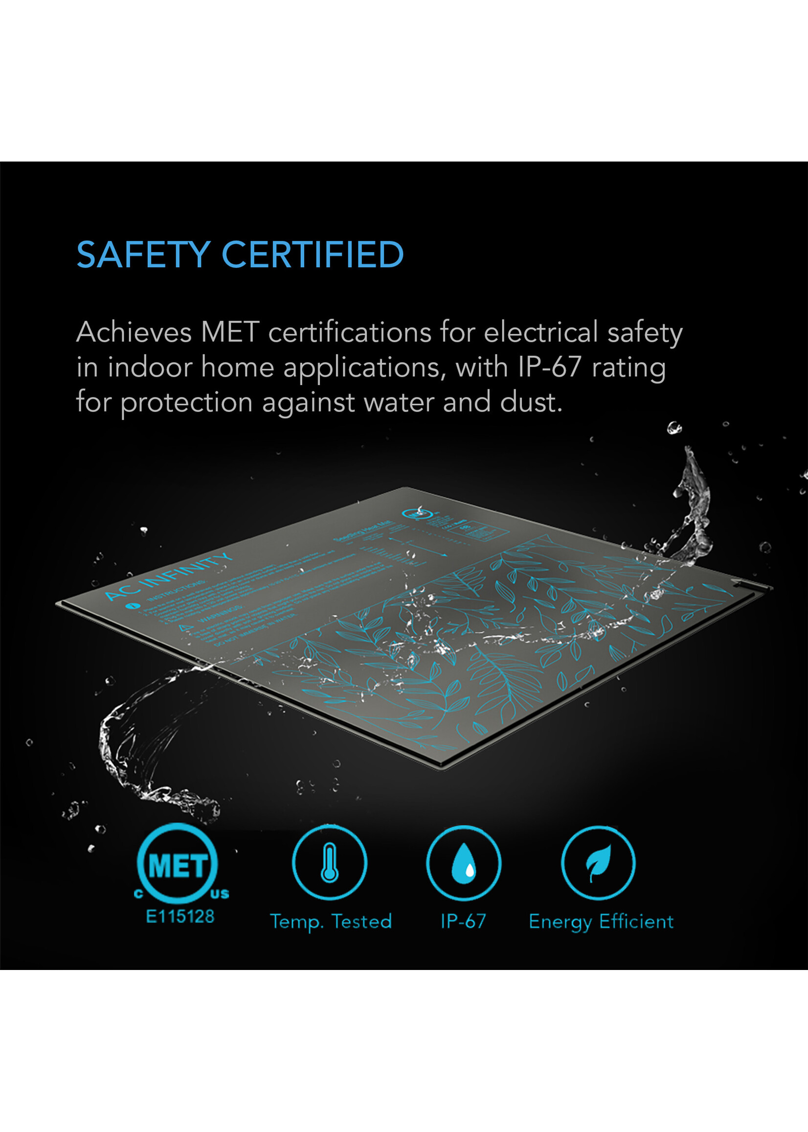 Suncore H7 Seedling Heat Mat with Heat Controller, IP-67waterproof , 48" X 20.75"