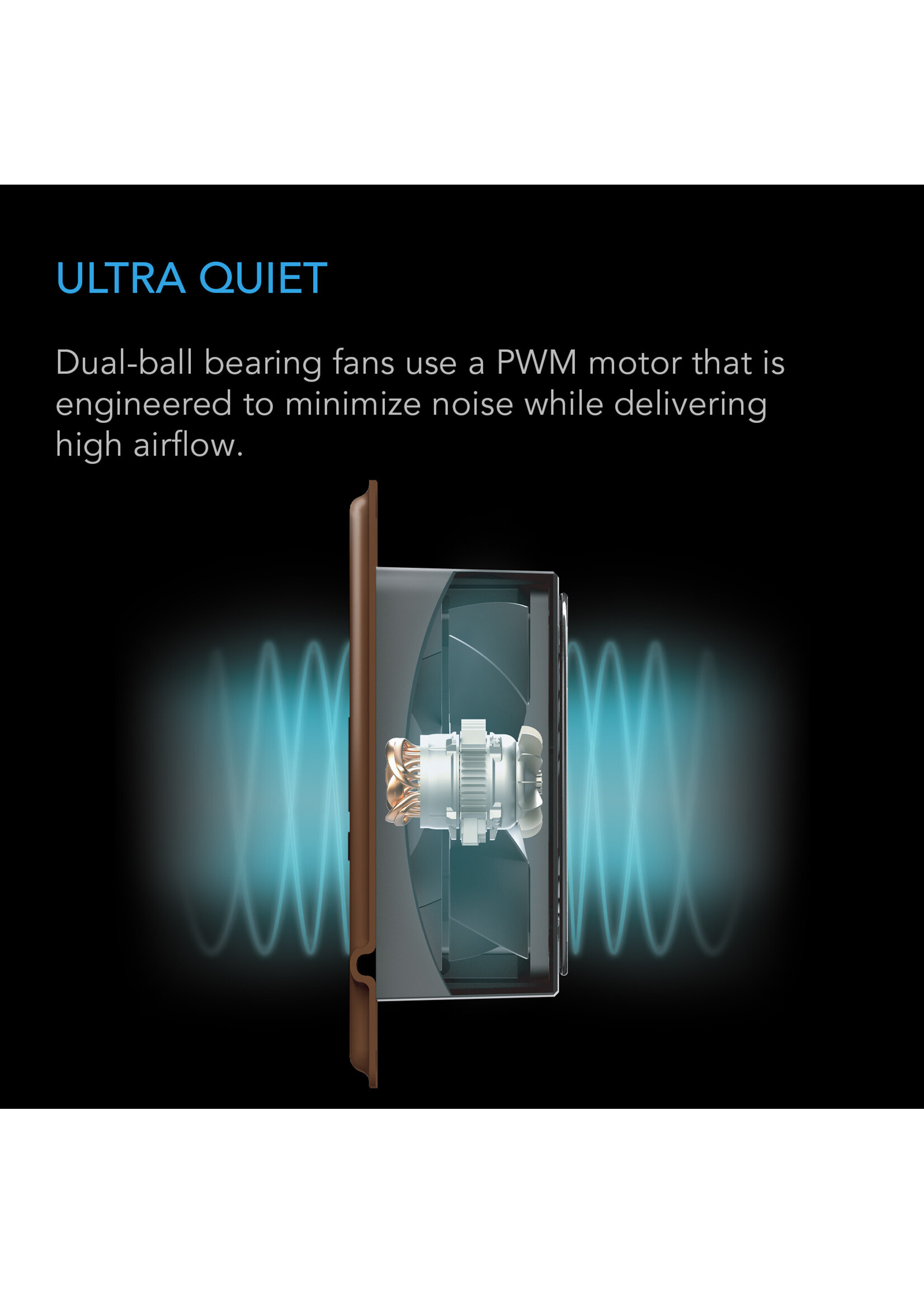AC Infinity AIRTAP T4, Quiet Register Booster Fan System, Brown Bronze, for 4IN x 10IN Registers