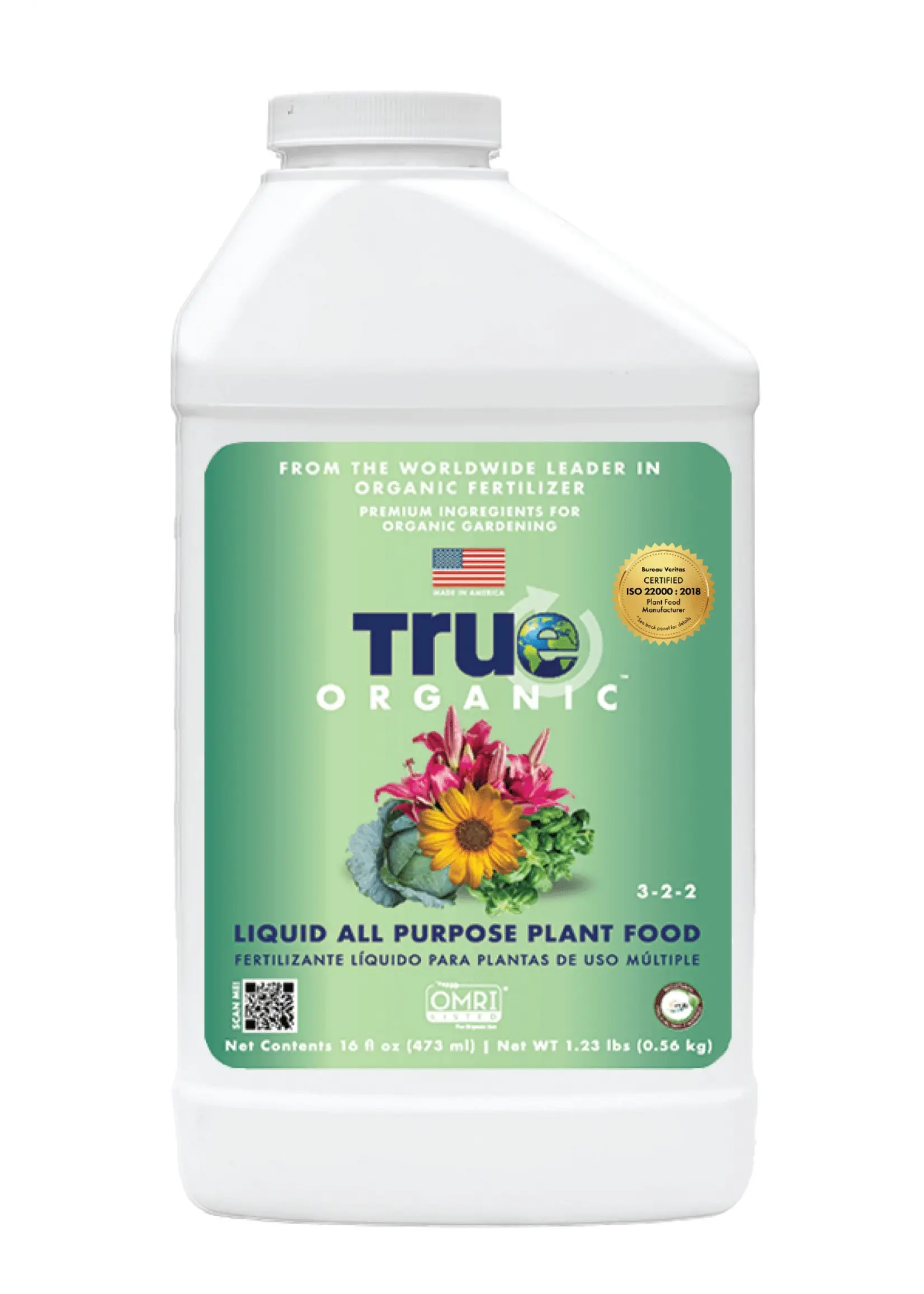 True Organic True Organic Liquid All Purpose Plant Food (3-2-2) 32oz