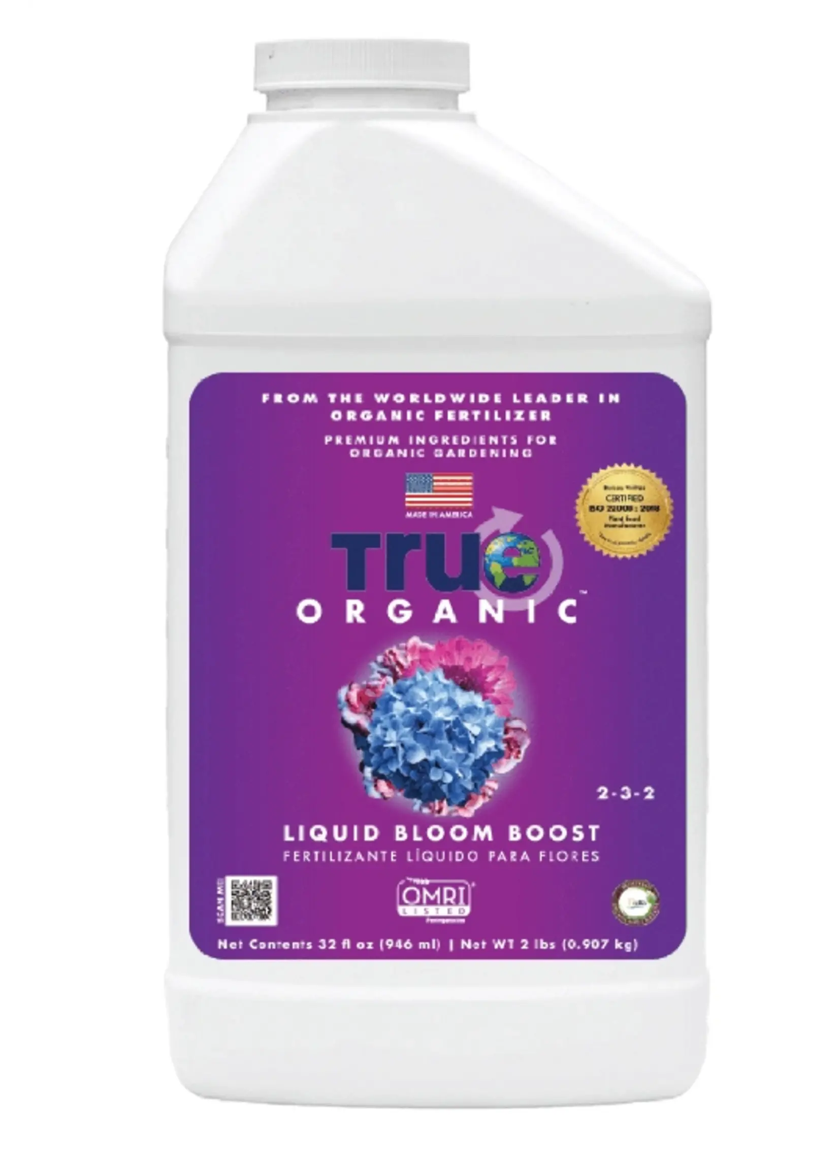 True Organic True Organic Liquid Bloom Boost (2-3-2 ) 32 OZ