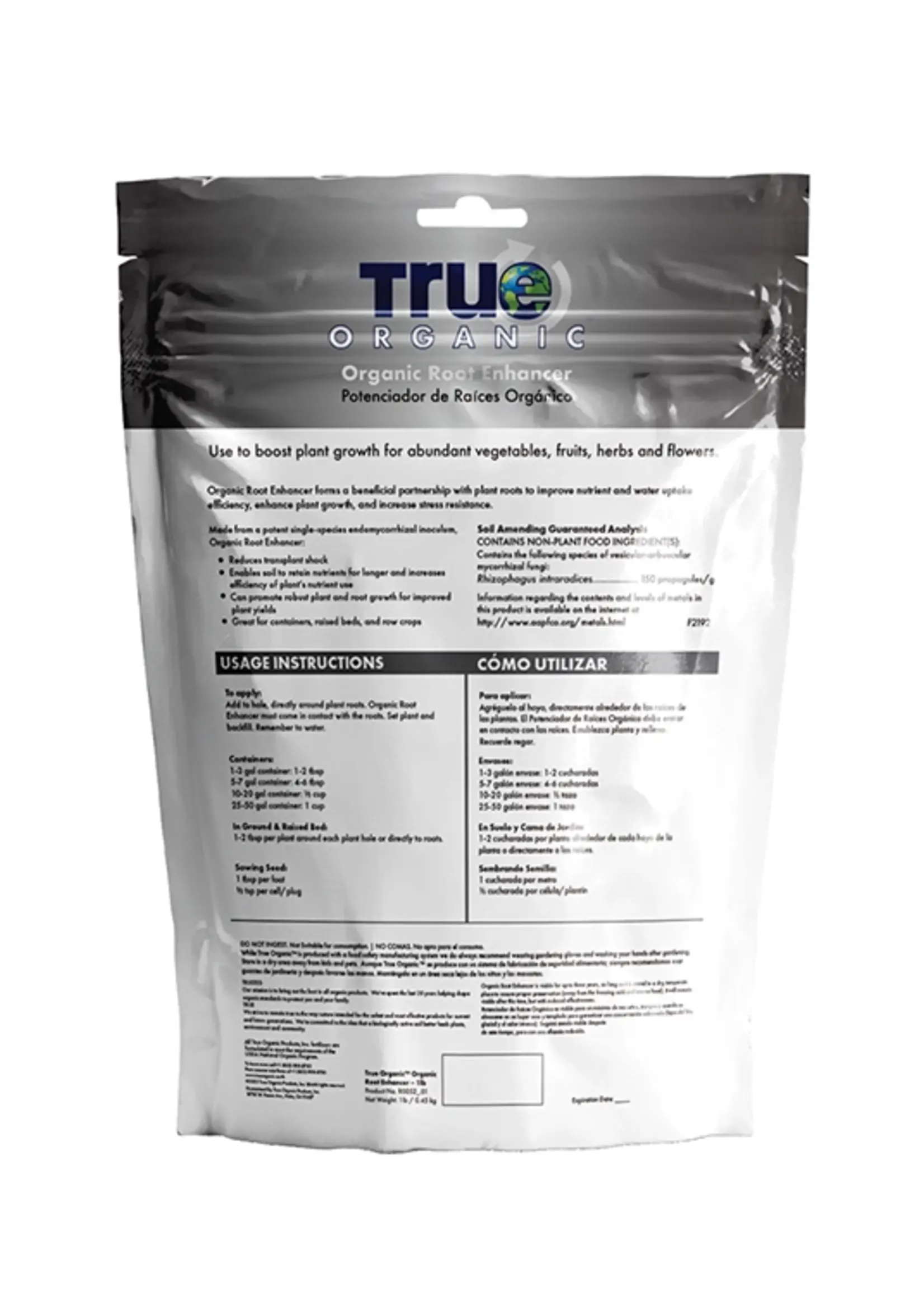 True Organic True Organic Root Enhancer Mycorrhizal Inoculum 1LB
