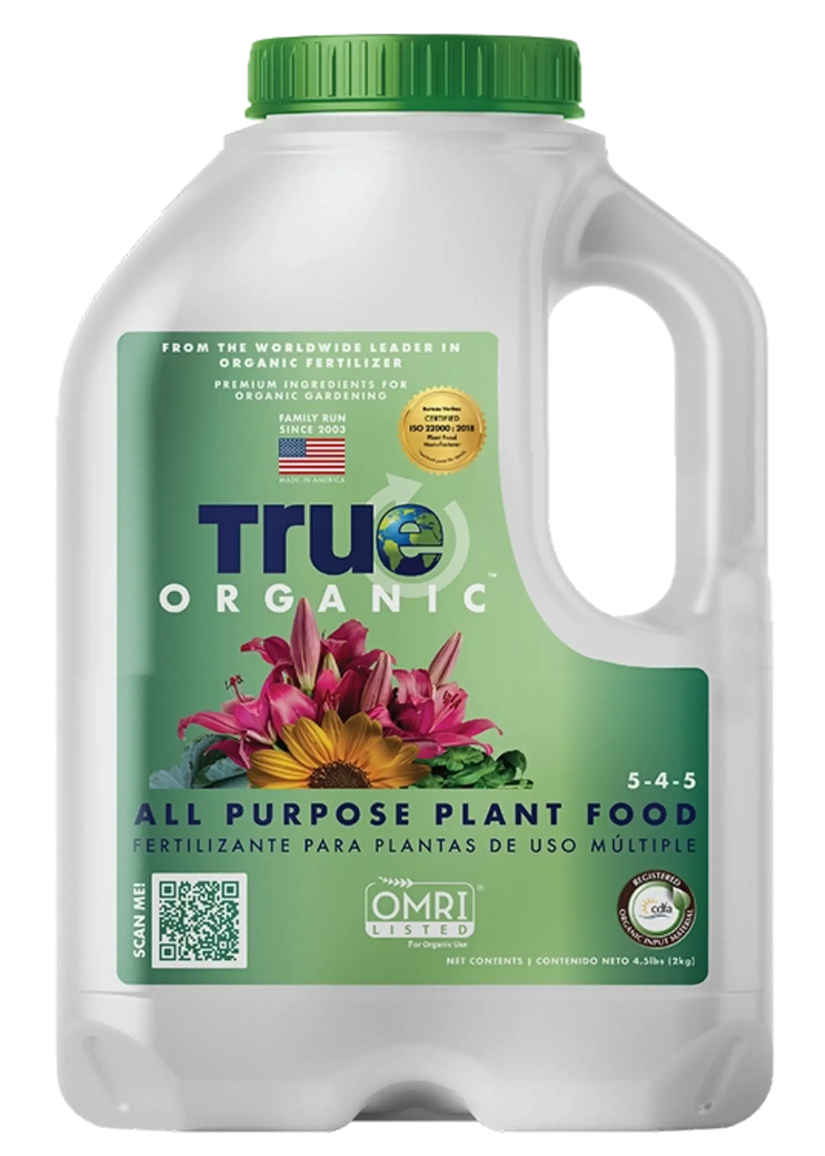 True Organic True Organic All Purpose Plant Food (5-4-5)