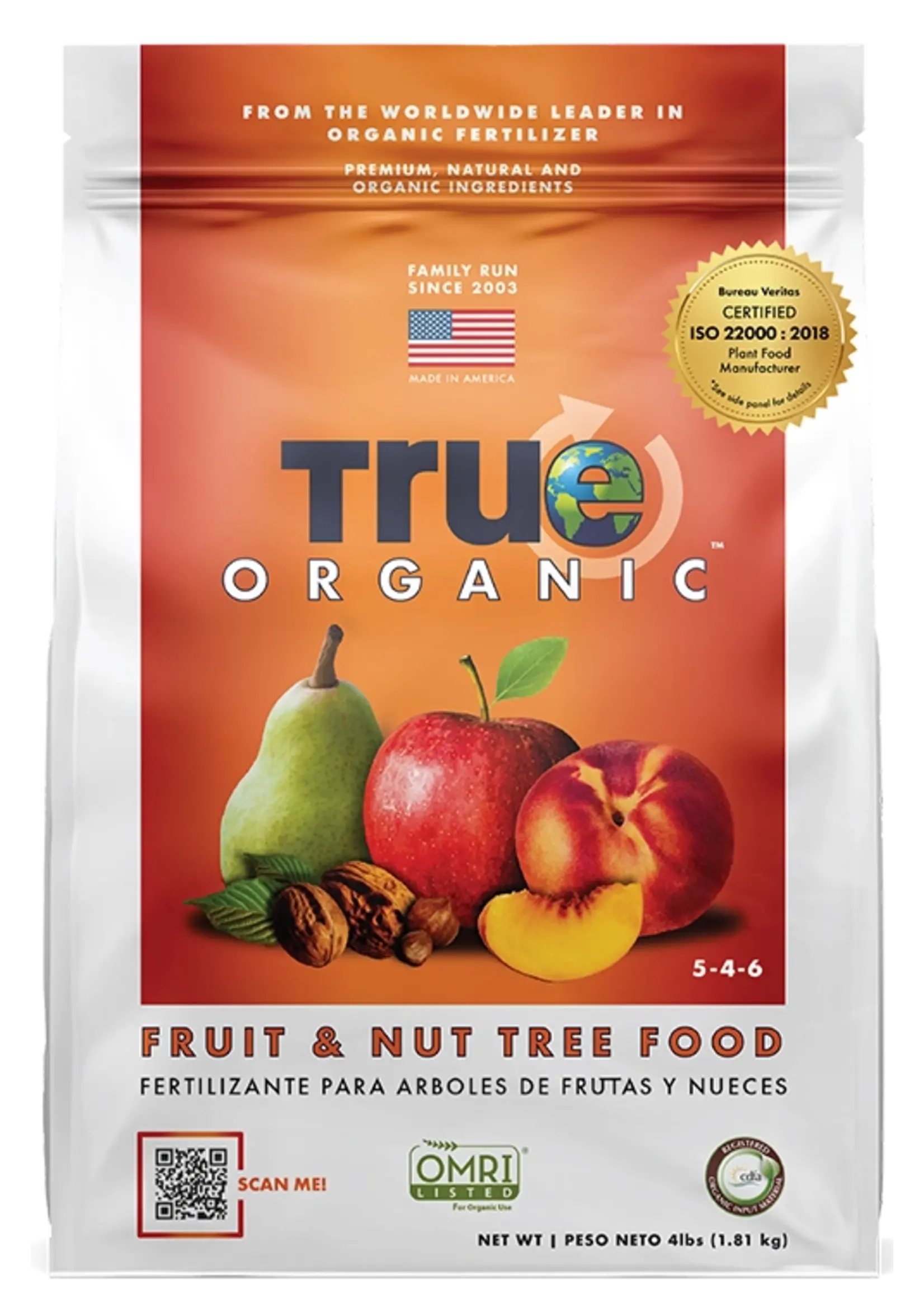 True Organic True Organic Fruit & Nut Tree Food (5-4-6 )