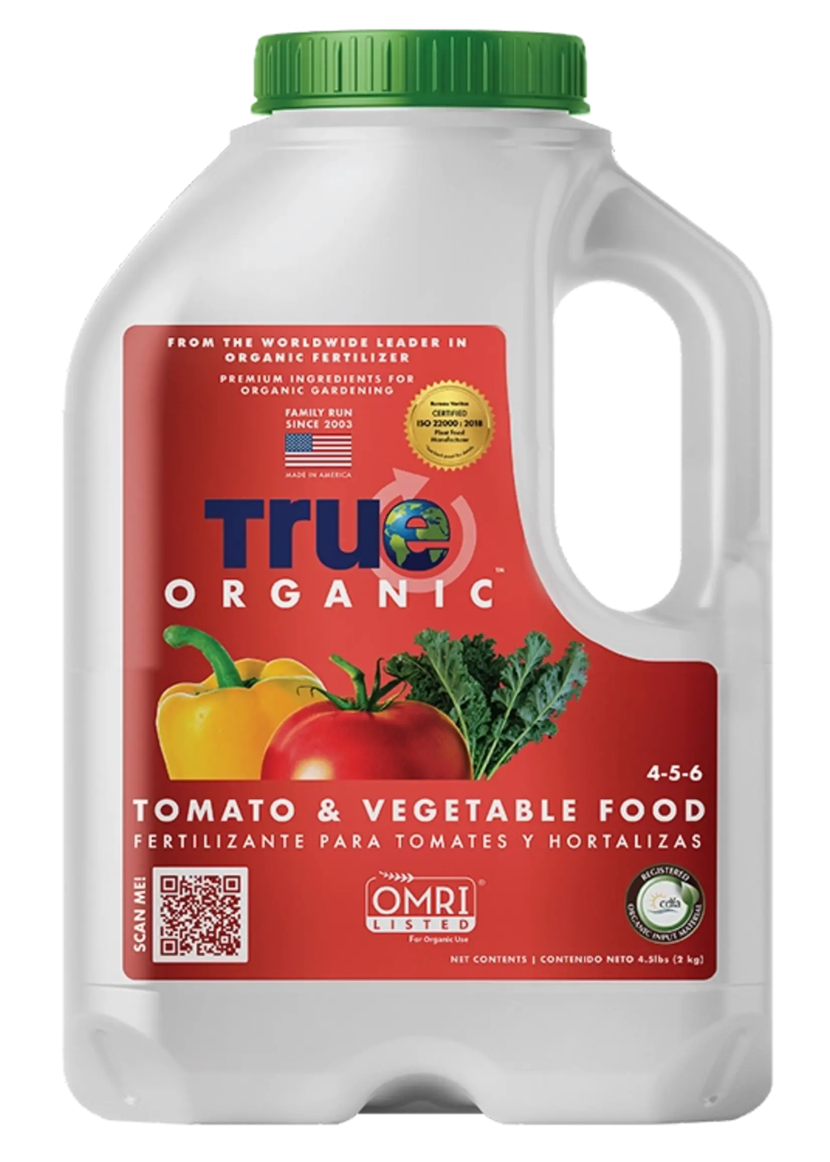 True Organic True Organic Tomato & Vegetable Food (4-5-6)