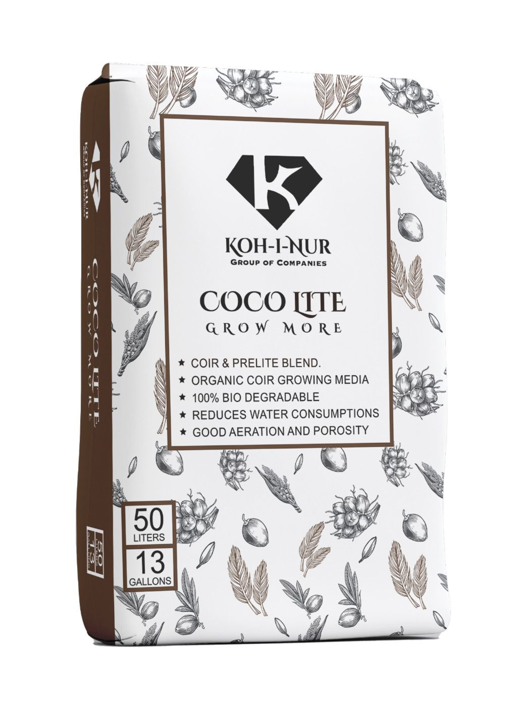 Koh-I-Nur CocoLite 70/30 Coco Perlite OMRI 50L