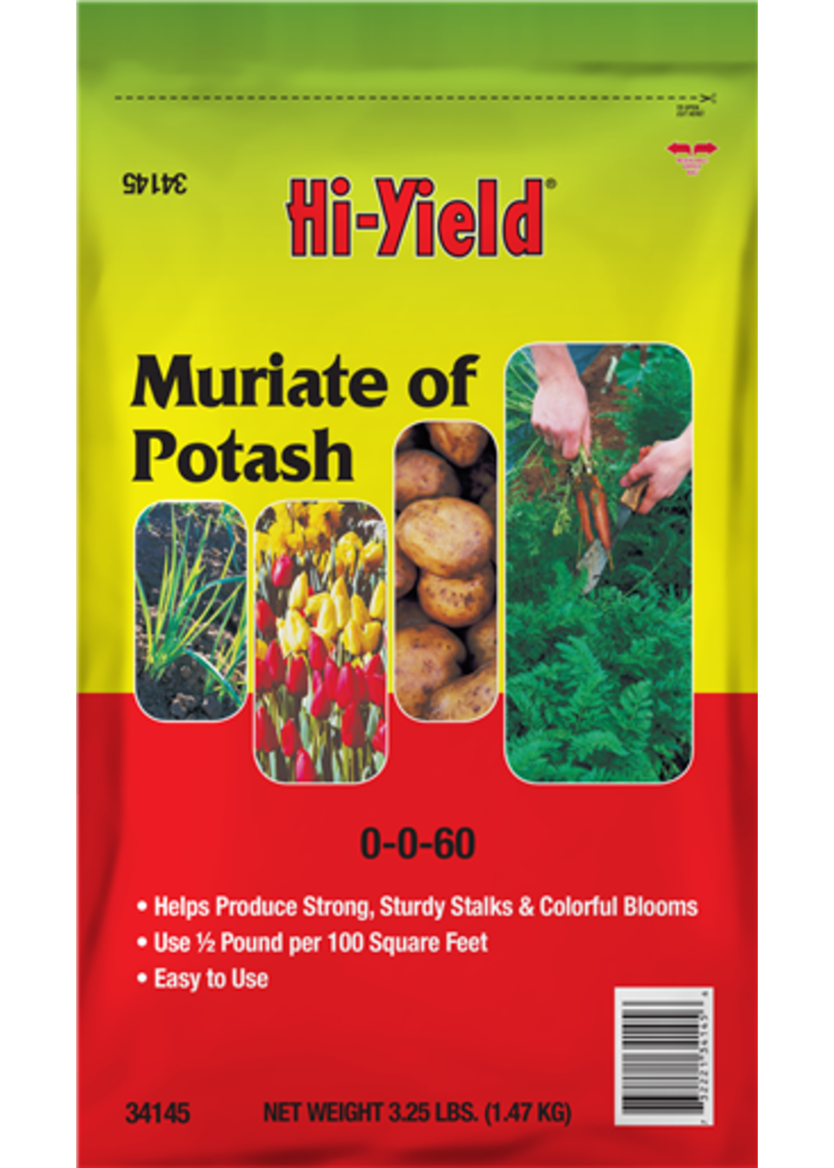 Hi-Yield Hi-Yield Muriate of Potash 0-0-60 3.25LB