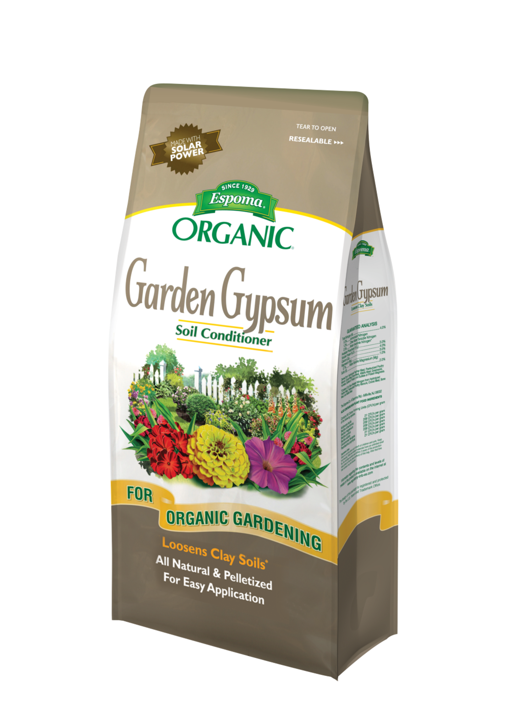 Espoma Espoma Garden Gypsum Soil Conditioner Pellets 6LB