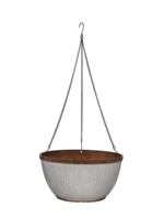 Southern Patio Southern Patio 12 Inch Hanging Basket Rustic Galvanized