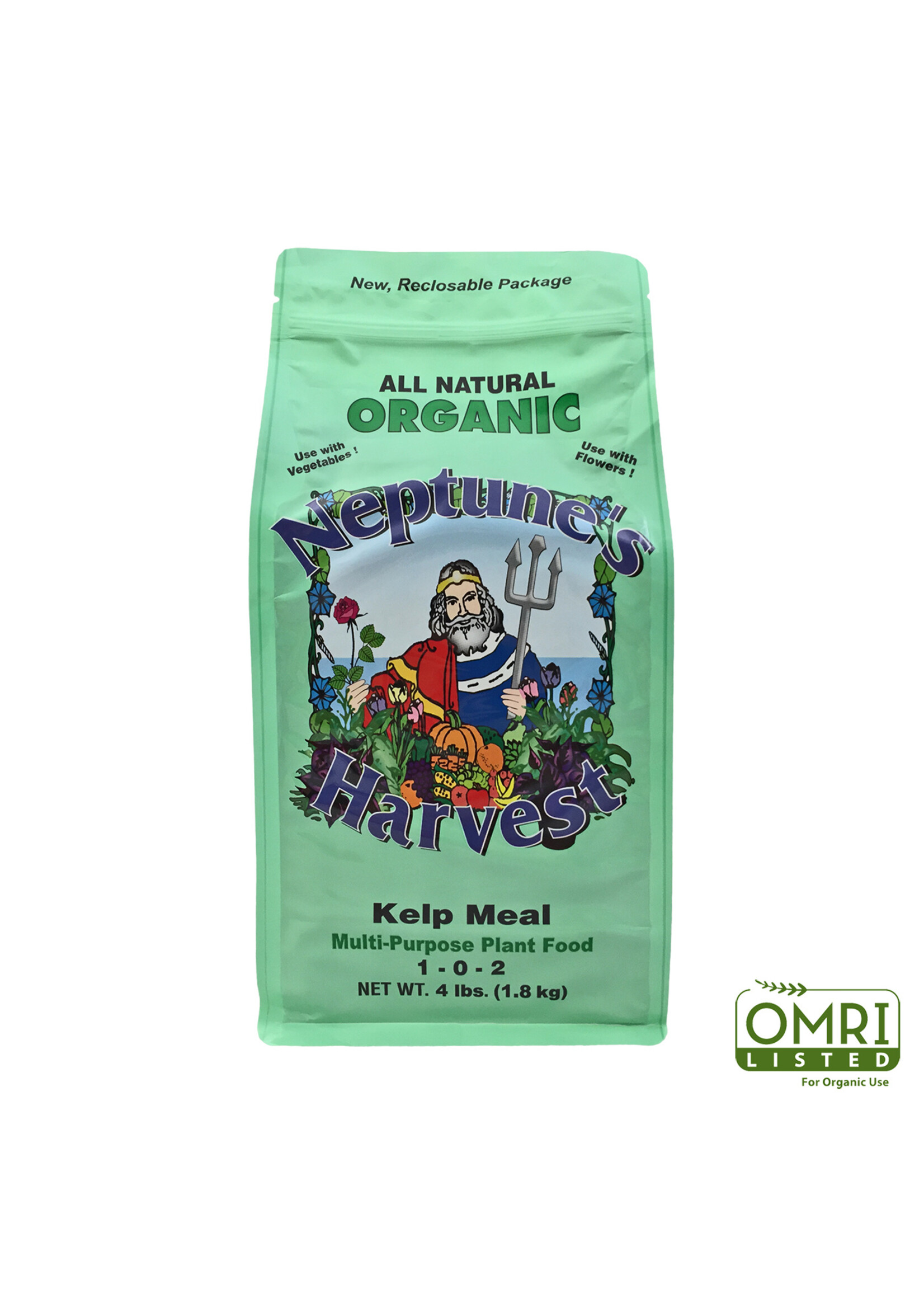 Neptunes Harvest Neptunes Harvest Kelp Meal (1-0-2) 4 lbs