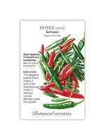 Botanical Interests Pepper Chile Serrano