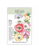 Botanical Interests Poppy Corn Mother of Pearl  Organic