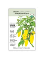 Botanical Interests Pepper Chile Jalapeno Lemon Organic