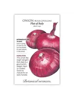 Botanical Interests Onion Bulb (red) Flat of Italy (ID)
