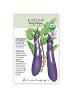 Botanical Interests Eggplant Long Purple Organic