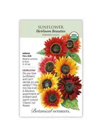 Botanical Interests Sunflower Heirloom Beauties Organic