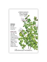 Botanical Interests Oregano True Greek