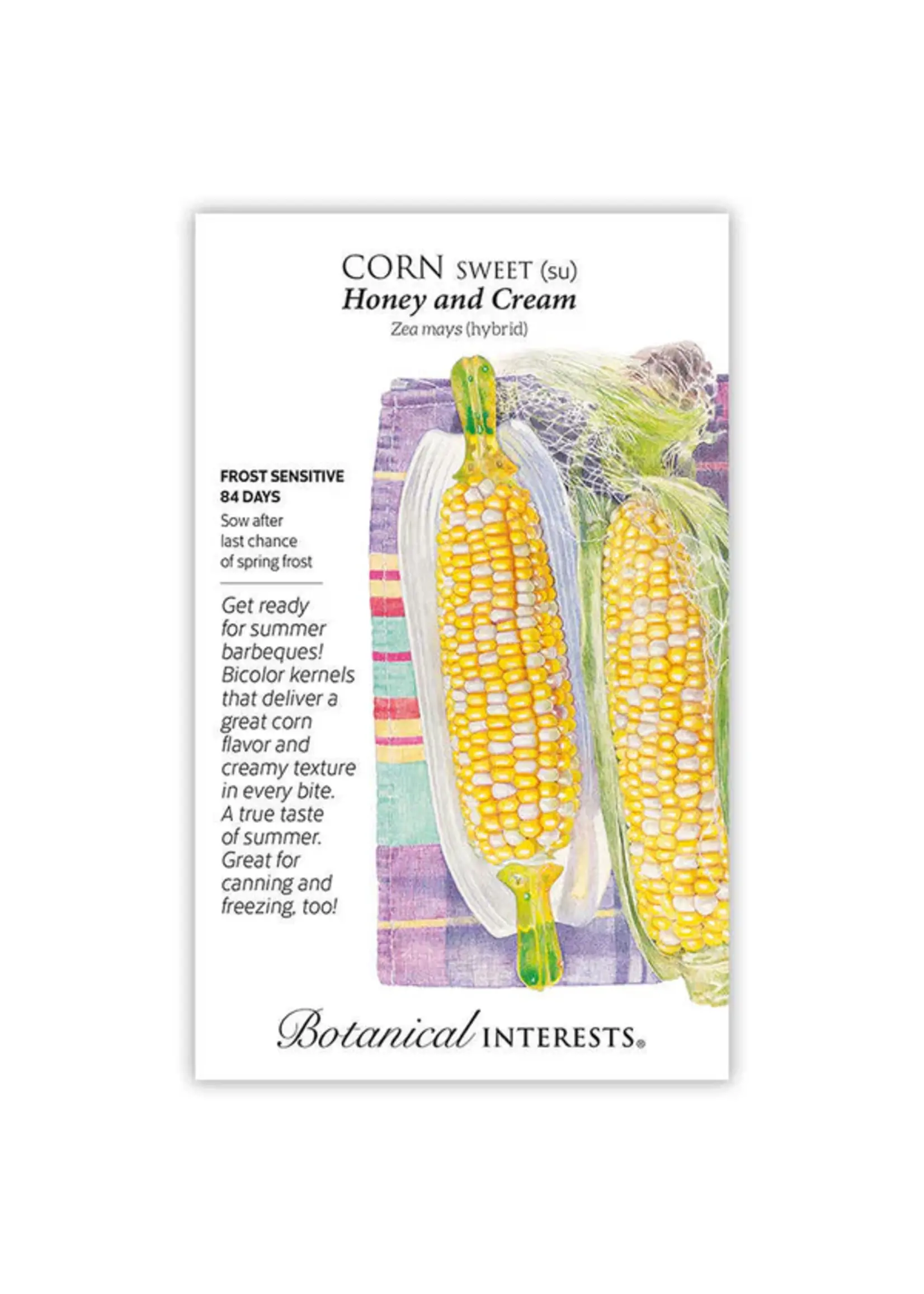 Botanical Interests Corn Sweet (bicolor) Honey & Cream