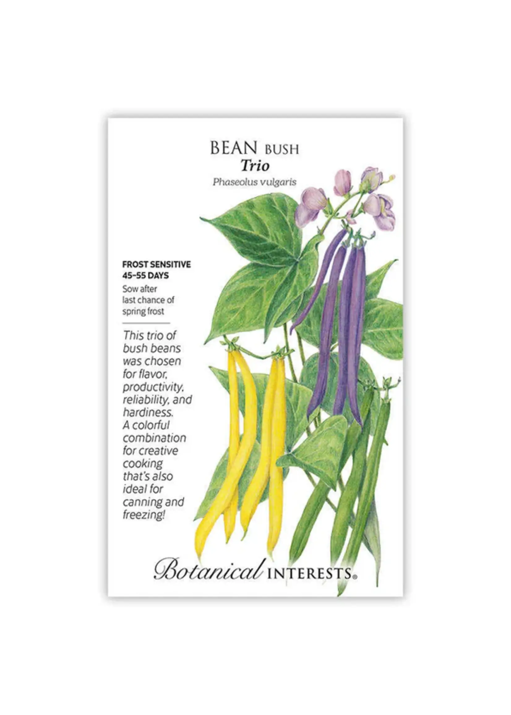 Botanical Interests Bean Bush Trio