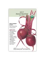 Botanical Interests Beet (red) Detroit Dark Organic