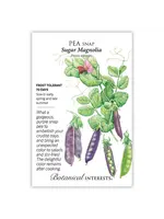 Botanical Interests Pea Snap Sugar Magnolia