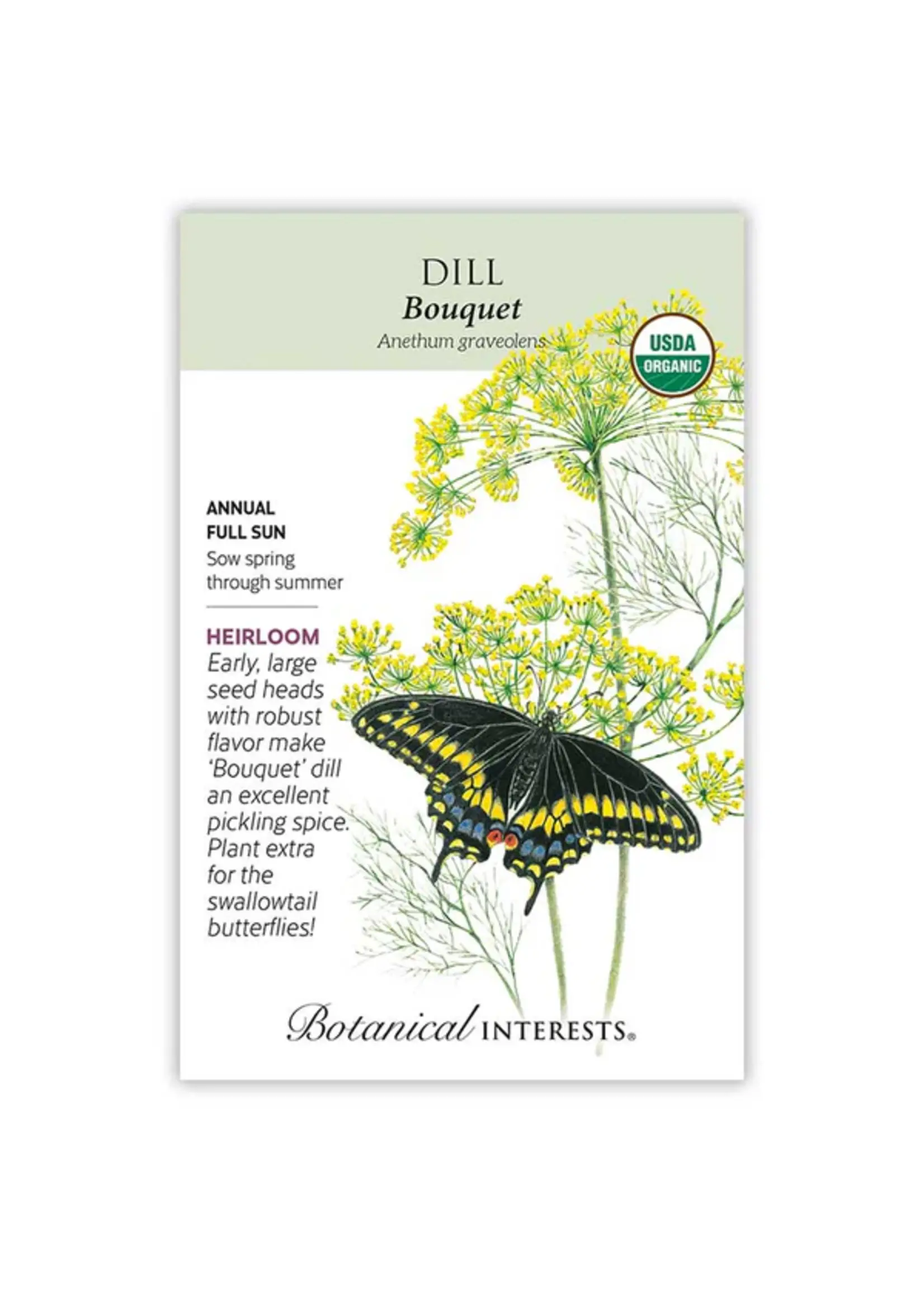 Botanical Interests Dill Bouquet Organic