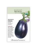 Botanical Interests Eggplant Black Beauty Organic