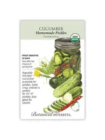 Botanical Interests Cucumber Homemade Pickles Organic
