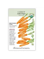 Botanical Interests Carrot Little Finger Organic