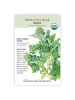 Botanical Interests Broccoli Raab Rapini Organic