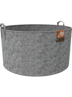 Dirt Pot Dirt Pot Flexible Portable Planter, Grey, 100 gal, with handles