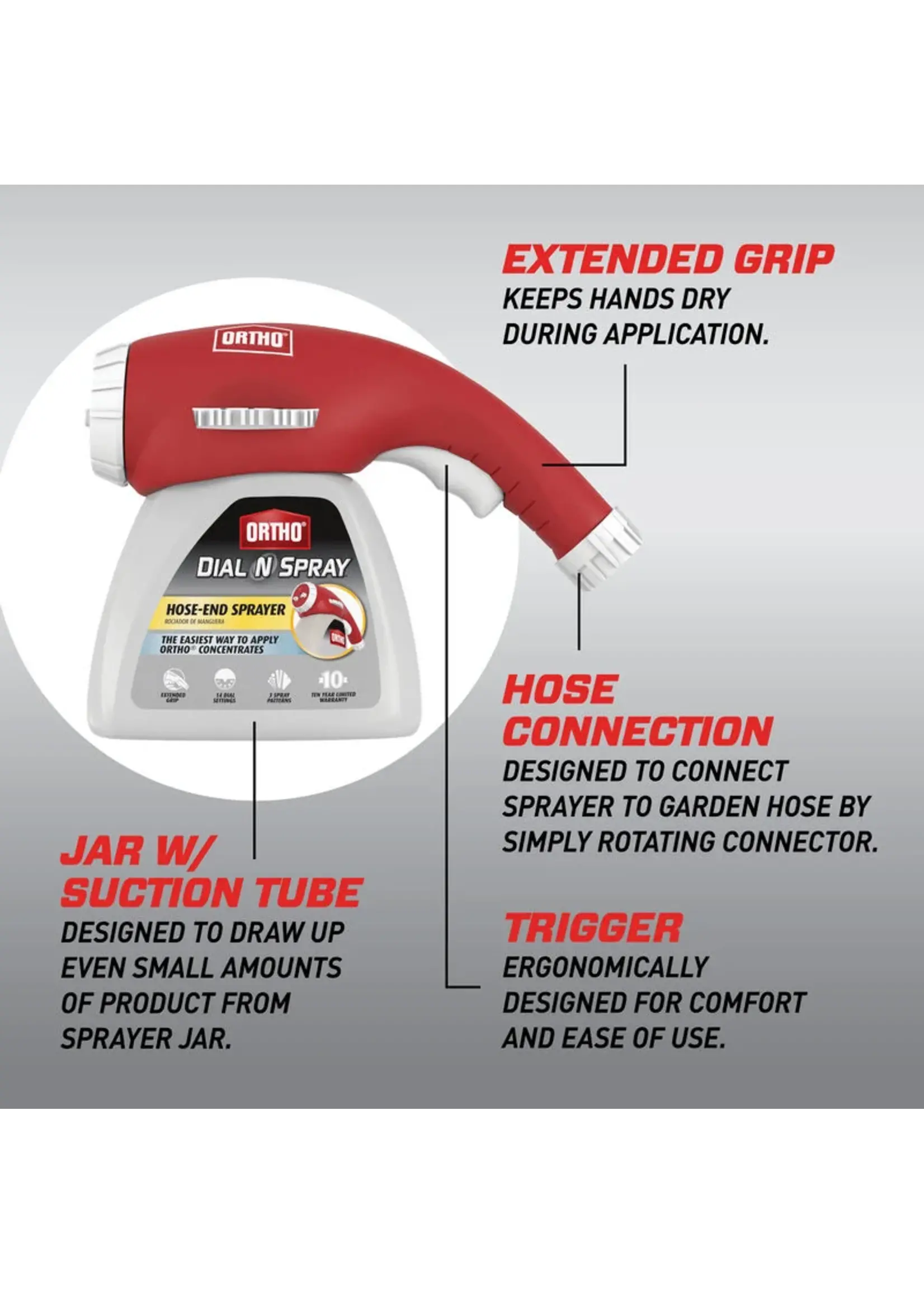 Ortho Ortho Dial N Spray Hose-End Sprayer 32oz
