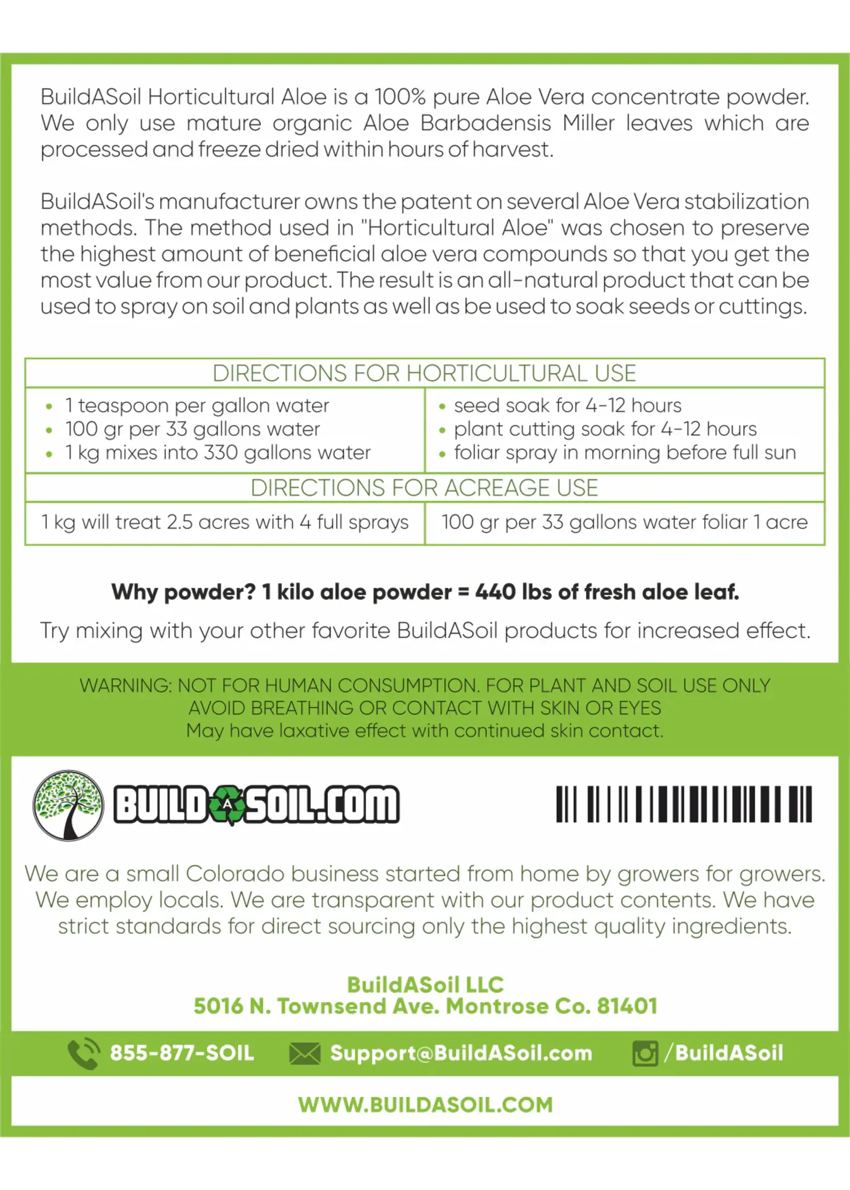 Build-A-Soil Build-A-Soil Horticultural Aloe