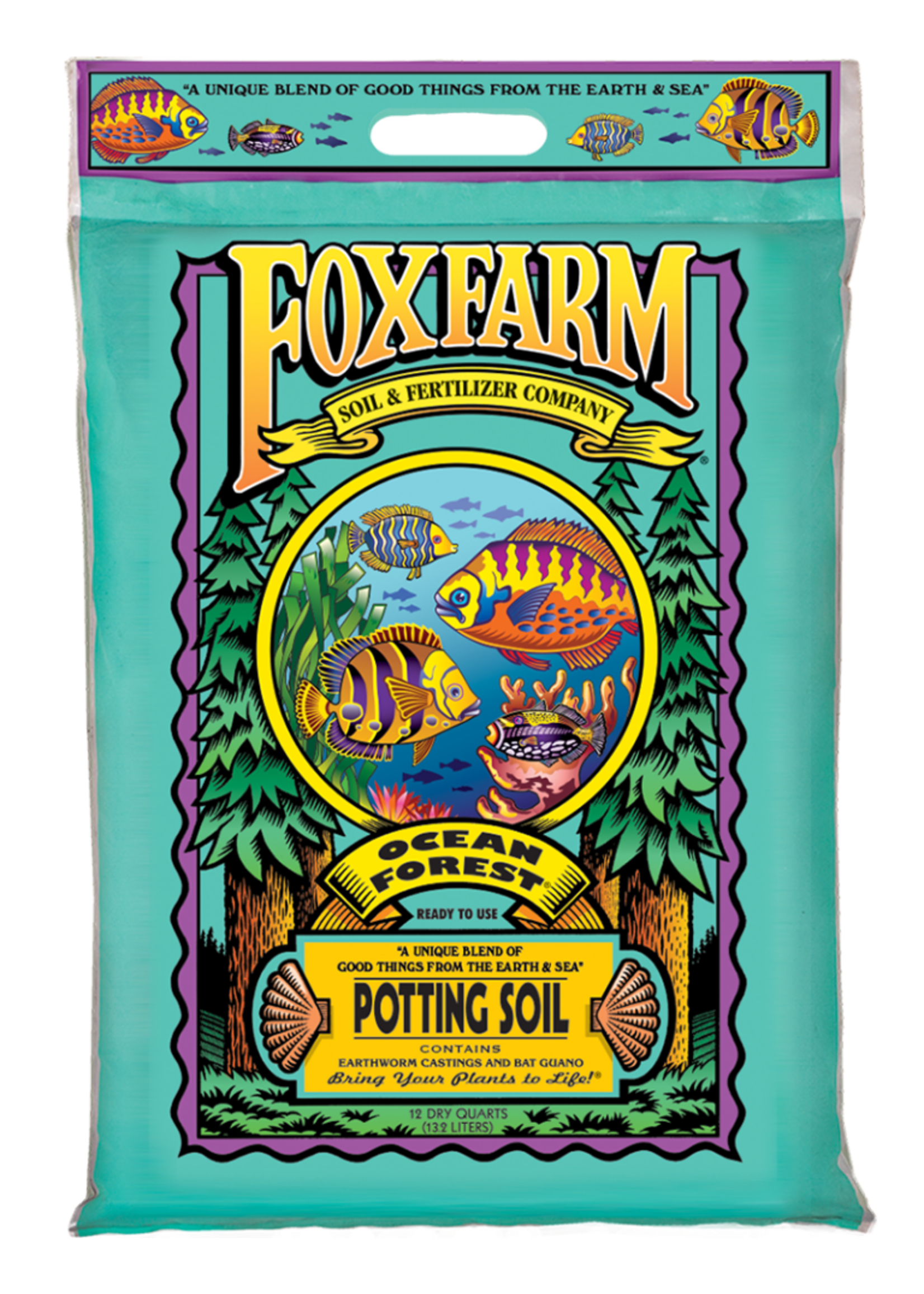 FOXFARM SOIL & FERTILIZER COMPANY FoxFarm Ocean Forest Potting Soil, 12 QT