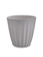 Crescent Garden Crescent Garden Pleat Tall Modern Planter 23 Inch Slate
