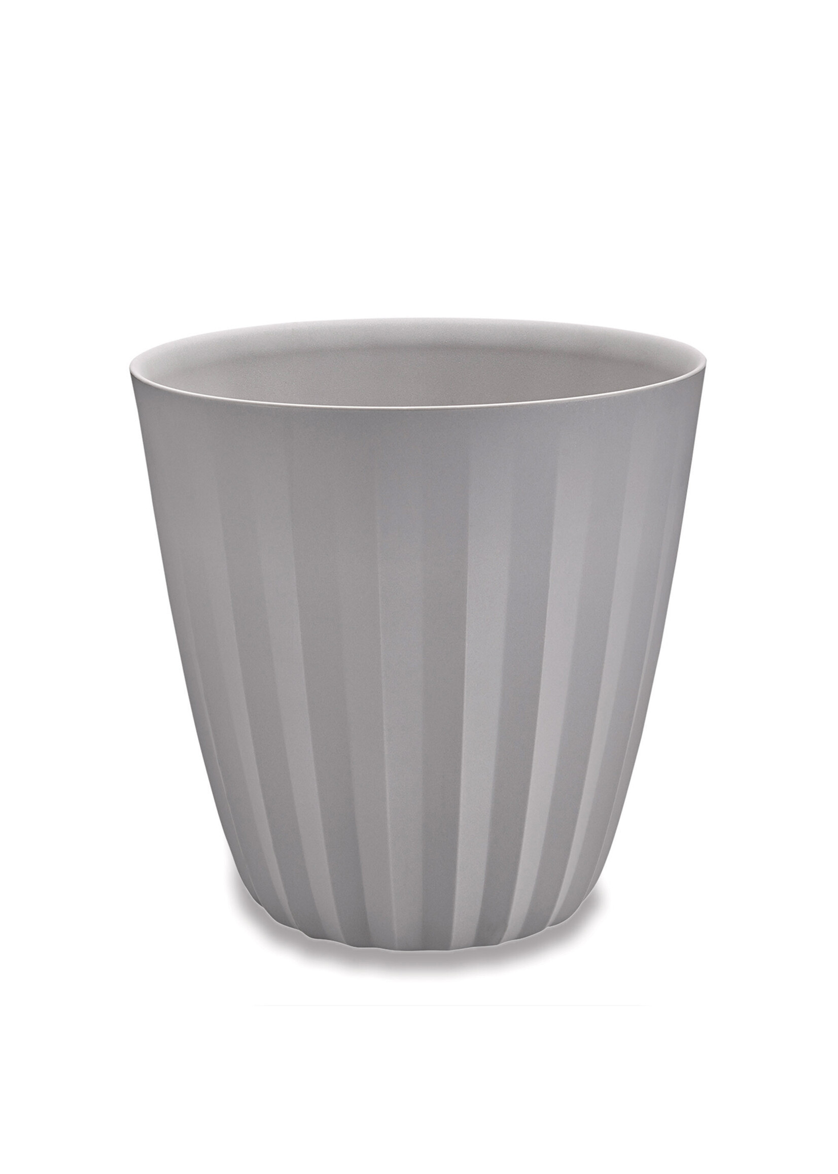 Crescent Garden Crescent Garden Pleat Modern Planter 23 Inch Slate