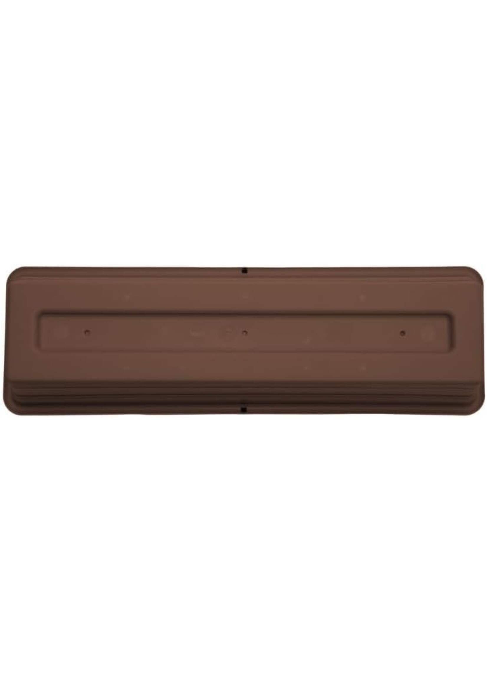 Bloem Bloem 24 Inch Durra Cotta Window Box Chocolate