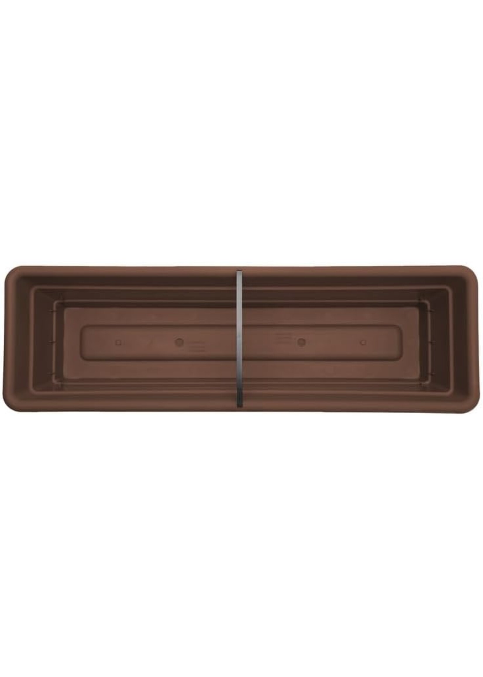 Bloem Bloem 24 Inch Durra Cotta Window Box Chocolate