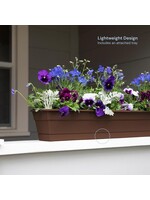 Bloem Bloem 24 Inch Durra Cotta Window Box Chocolate