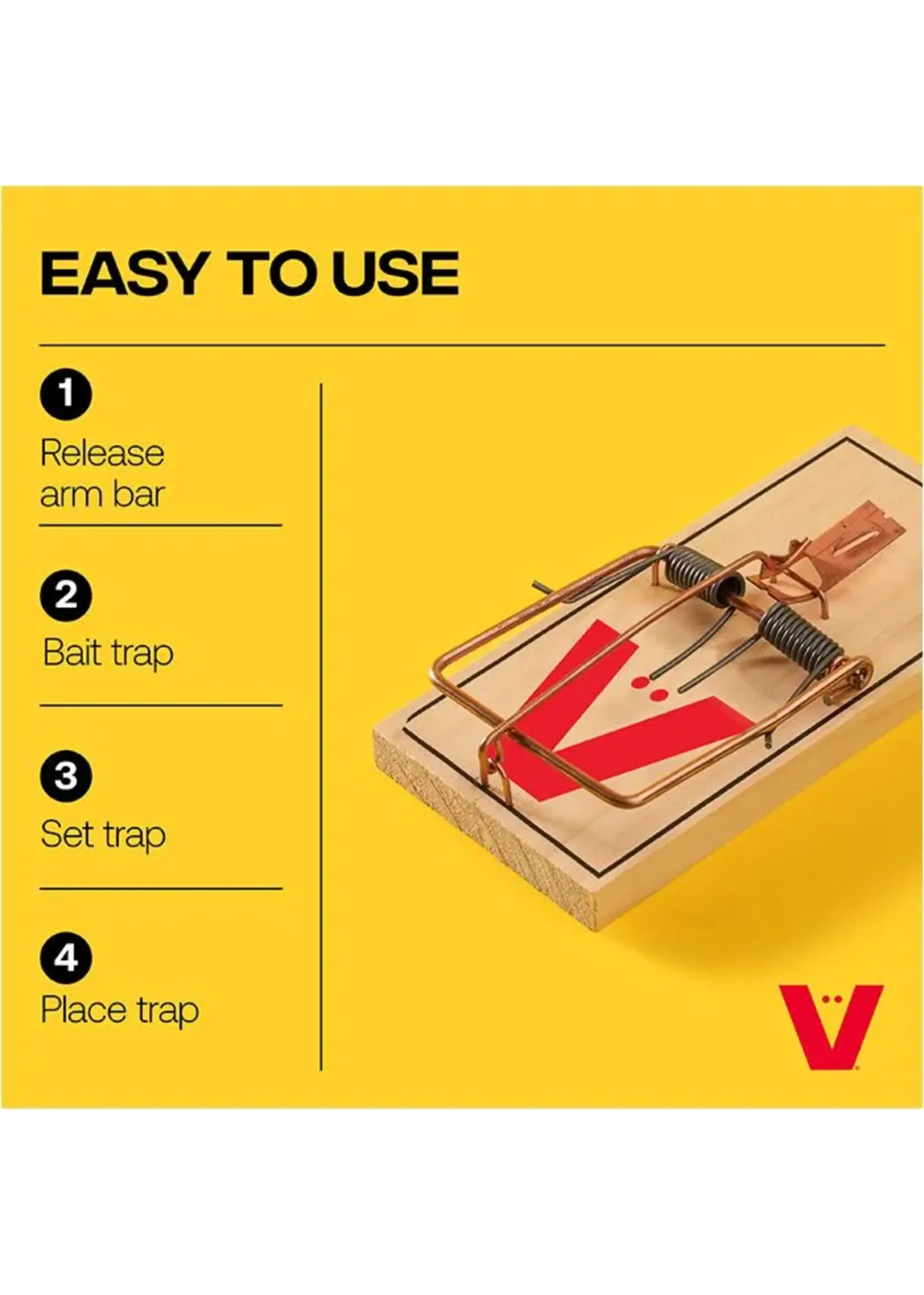 Victor Victor® Metal Pedal Mouse Trap EACH