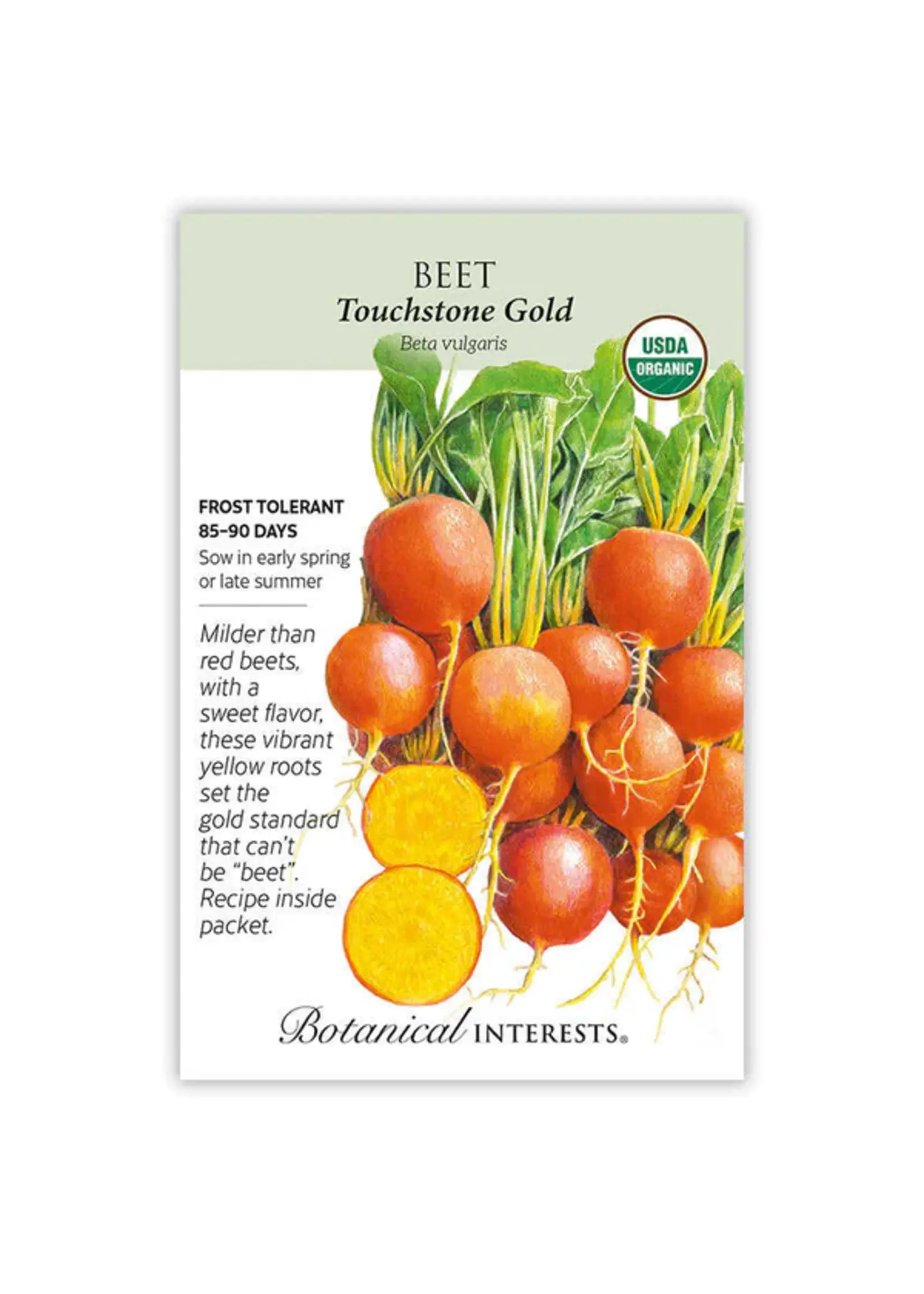 Botanical Interests Beet (gold) Touchstone Gold Organic