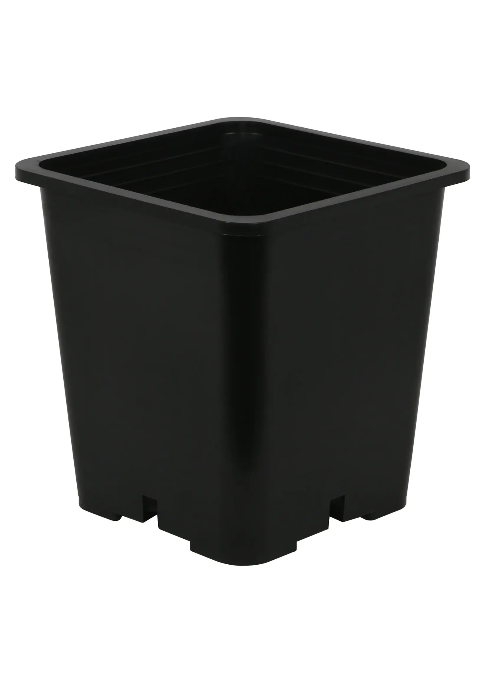 Gro Pro Gro Pro Premium Black Square Nursery Pot 9 Inch x 10.5 Inch Tall