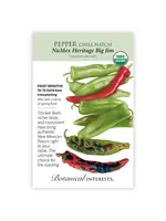 Botanical Interests Pepper Chile Hatch NuMex Heritage Big Jim Organic