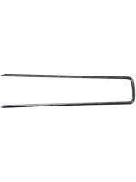 Steel Soil Holding Staple Square Top 6 Inch 25 Pack