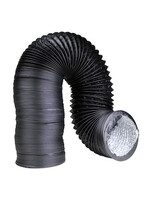Lightproof Black Ducting 6 Inch x 25 FT
