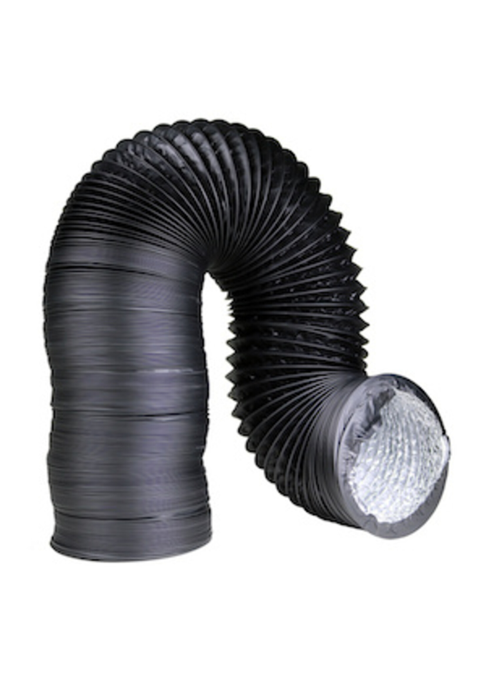 Lightproof Black Ducting 6 Inch x 25 FT