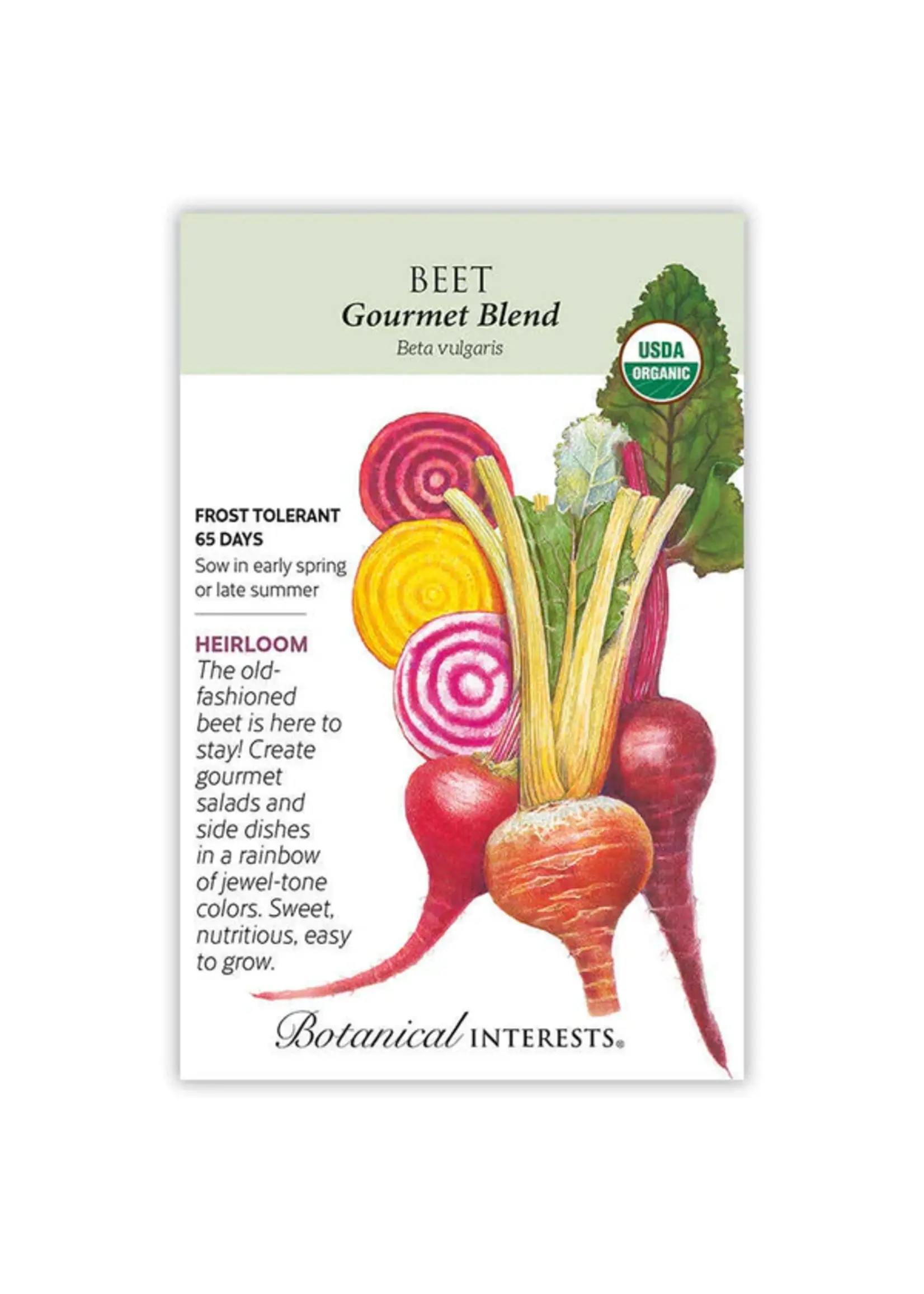 Botanical Interests Beet Gourmet Blend Organic