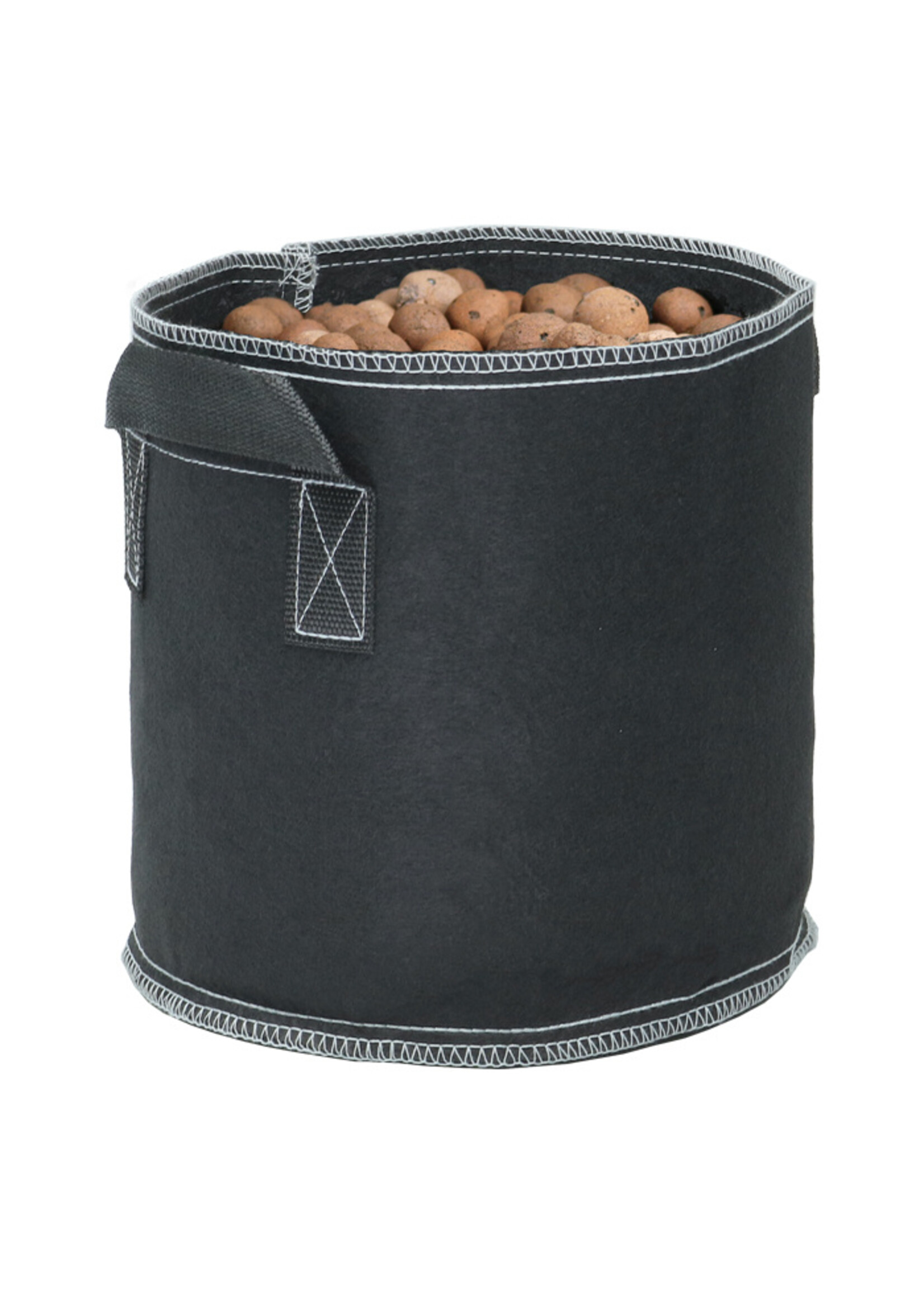 Grow1 Grow1 Black Fabric Pot With Handles