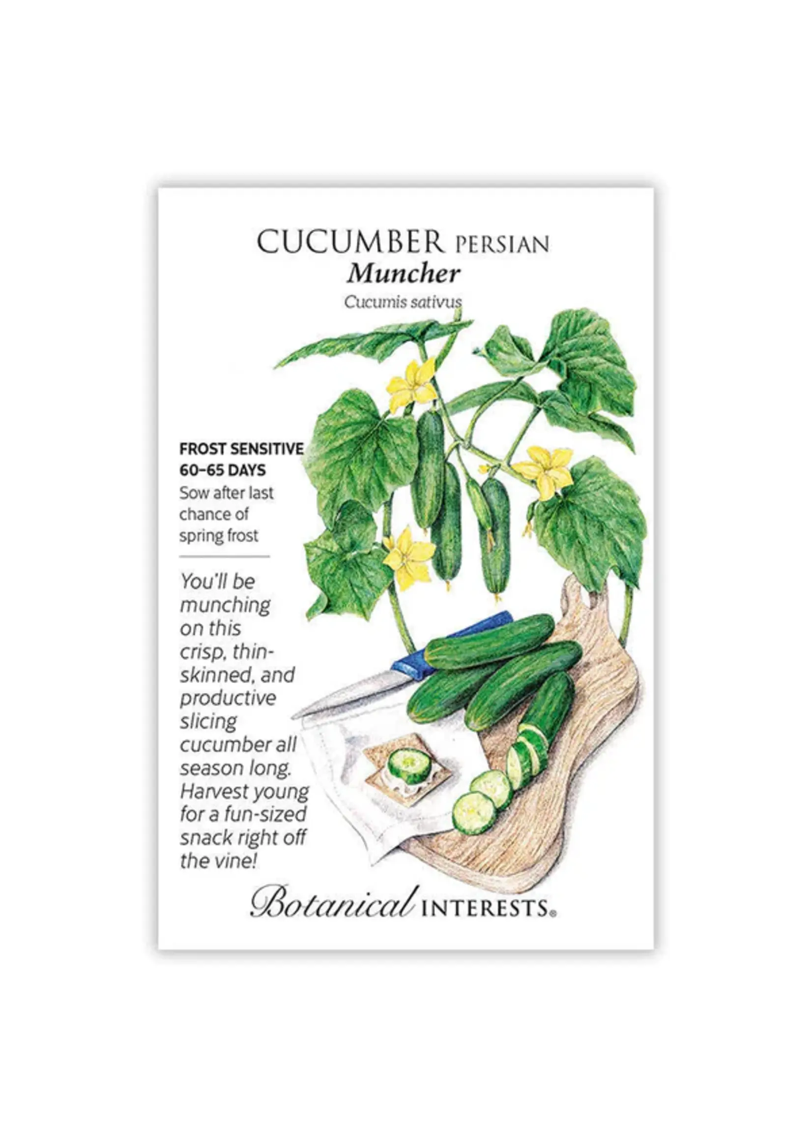 Botanical Interests Cucumber Muncher