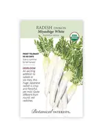 Botanical Interests Radish Daikon (white) Organic